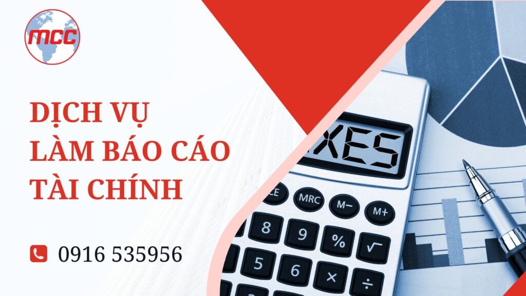 Dịch vụ làm báo cáo tài chính