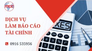 Dịch vụ làm báo cáo tài chính
