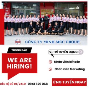 Tuyển Dụng Nhân Viên Kế Toán và Marketing