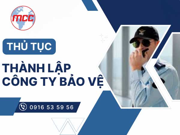 Thu tuc thanh lap cong ty bao ve